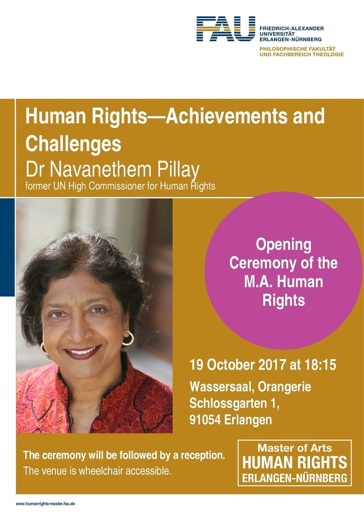 Towards entry "Human Rights – Achievements and Challenges"